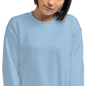 AK Signature Embroidered Unisex Sweatshirt