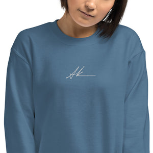 AK Signature Embroidered Unisex Sweatshirt